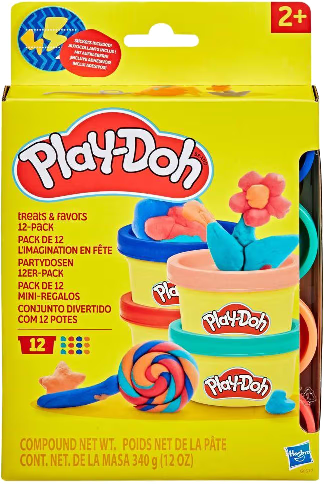 Купити Матеріали Hasbro Play-Doh Набір маси для ліплення 12 баночок (G0519) - Фото 1 Матеріали Hasbro Play-Doh Набір маси для ліплення 12 баночок (G0519) - Фото 1