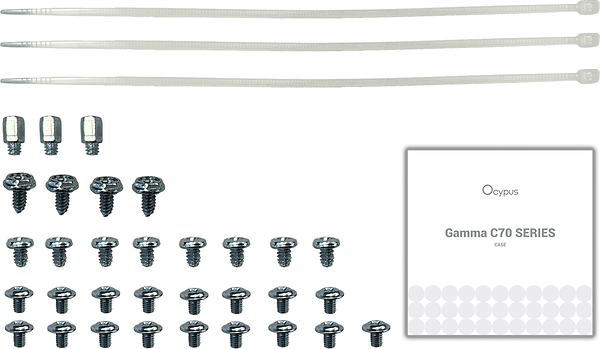 Фото - Корпус OCYPUS ATX W/O PSU GAMMA C70 WH (GAMMA-C70-WHG000XX-GL)
