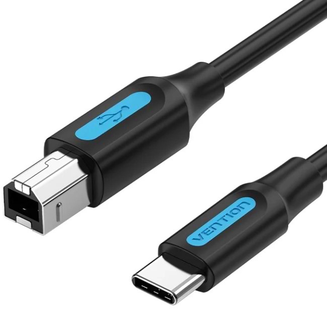 Кабель синхронизации данных Vention USB 2.0 BM - Type-C M, 2.0 м 2.4А (CQUBH)