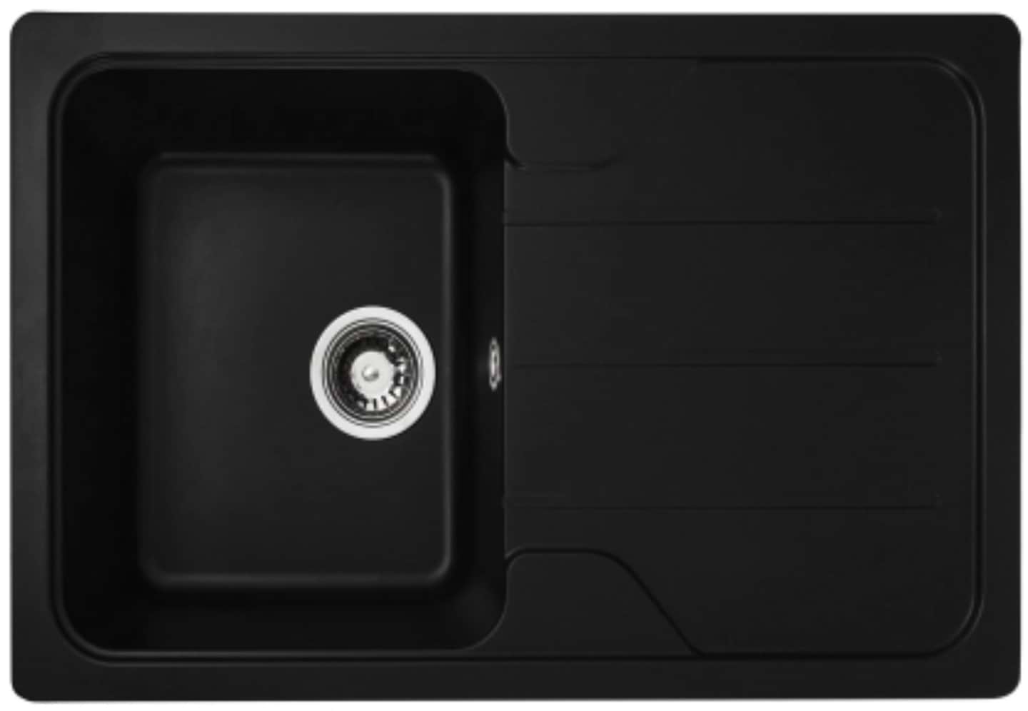 Мойка кухонная VALESO 7850 VERONA матовая Чорная