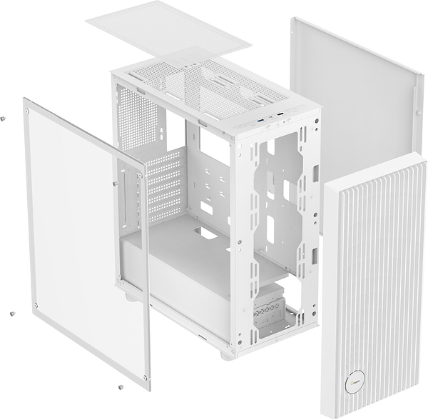 Фото - Корпус OCYPUS ATX W/O PSU GAMMA C70 WH (GAMMA-C70-WHG000XX-GL)