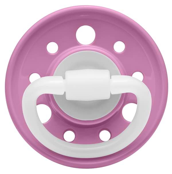 Фото - Круглая пустышка NIP Вишенка-Розовая (910092)