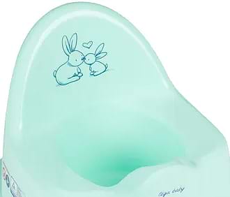 Фото - Горщик дитячий Tega Baby ЕСО Зайчики з музикою М'ятний (PO-059-105)