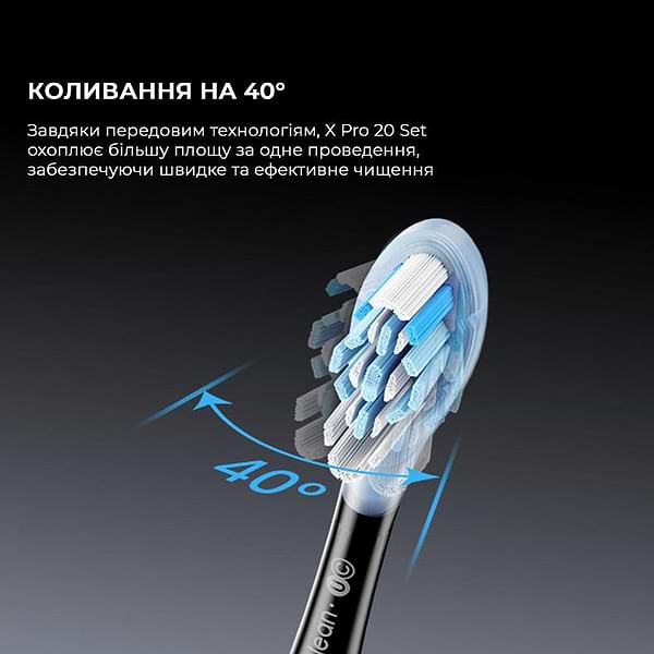 Фото - Зубна щітка електрична Oclean X Pro 20 Set Black (6970810556964)