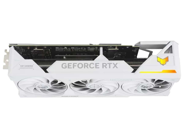 Фото - Відеокарта Asus GeForce RTX 4070 Ti SUPER 16GB GDDR6X OC (TUF-RTX4070TIS-O16G-BTF-WHITE)
