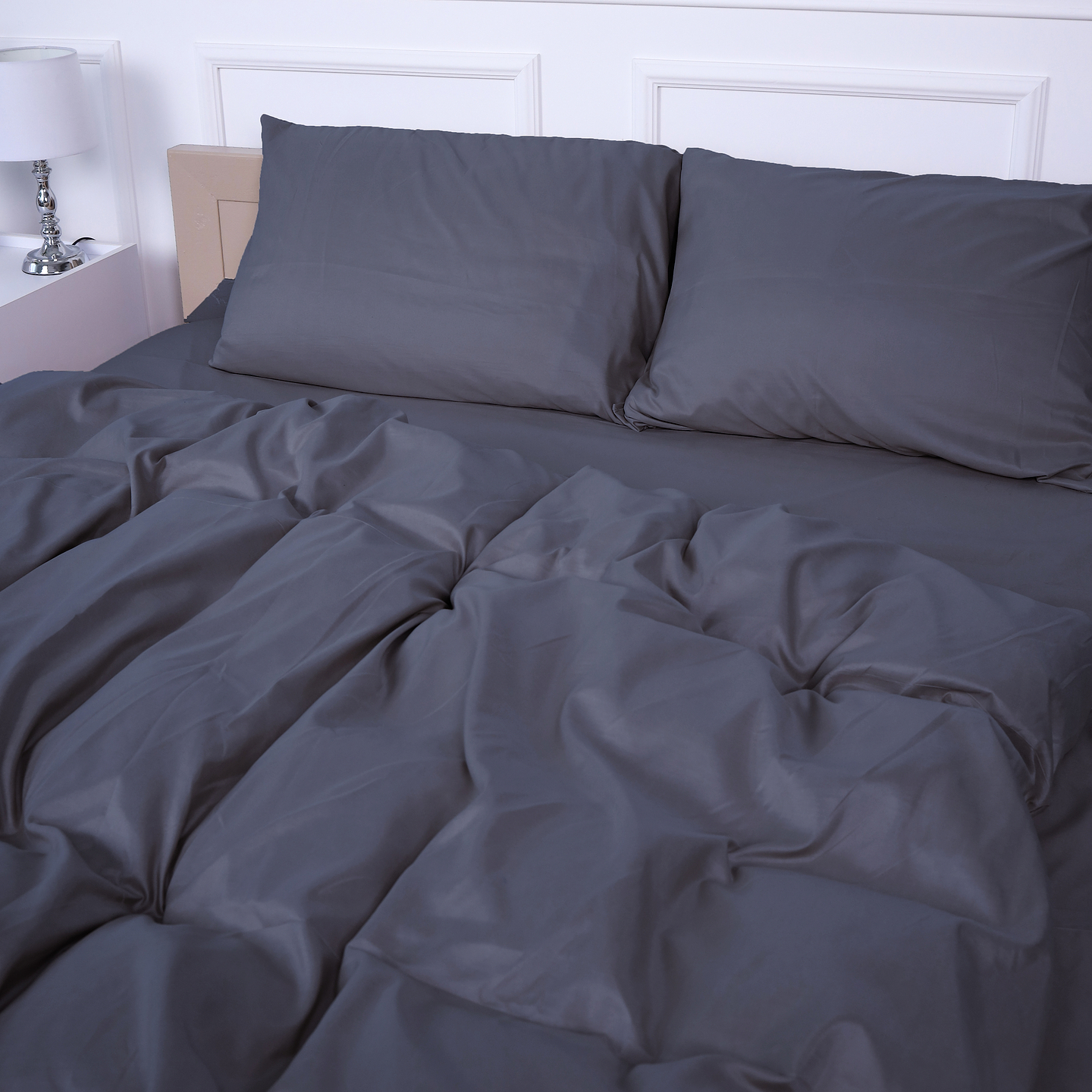 Комплект постельного белья MirSon №19-0000 Monument Mikrosatin Premium 160х220 см (2200007235476)