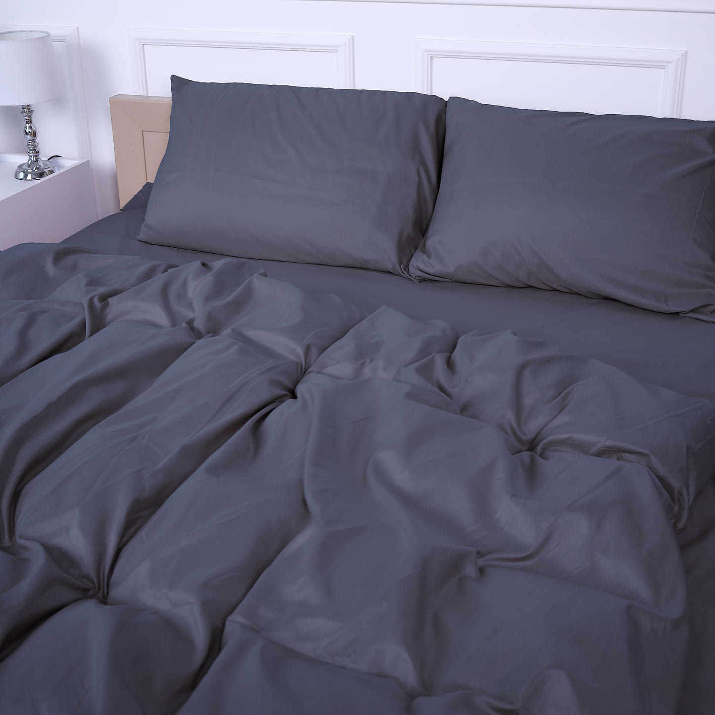 Комплект постільної білизни MirSon №19-0000 Monument Mikrosatin Premium 175х210 см (2200007235483)