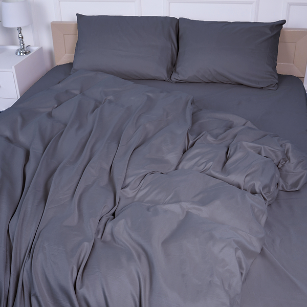 Фото - Комплект постільної білизни MirSon №19-0000 Monument Mikrosatin Premium 2 x 160 x 220 см (2200007235520)