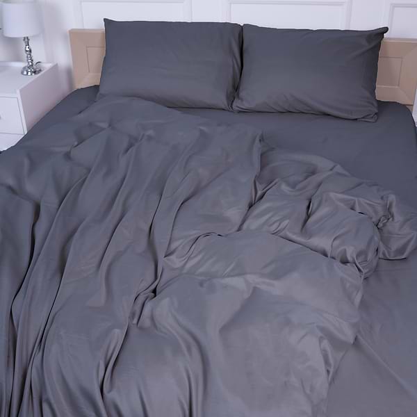 Фото - Комплект постільної білизни MirSon №19-0000 Monument Mikrosatin Premium 2 x 143 x 210 см (2200007235513)