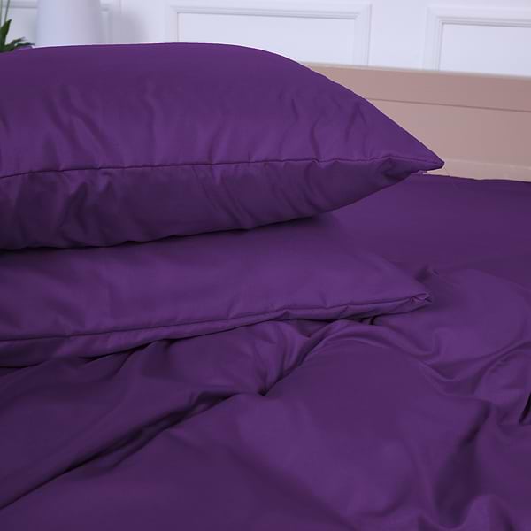 Фото - Комплект постельного белья MirSon №19-3424 Sunset Purple Mikrosatin Premium 143х210 см (2200007237265)