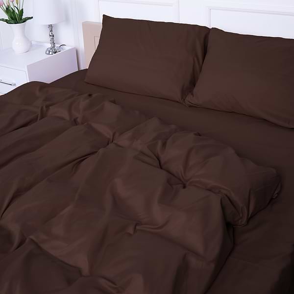 Фото - Комплект постельного белья MirSon №19-1230 Friar Brown Mikrosatin Premium 143х210 см (2200007236060)