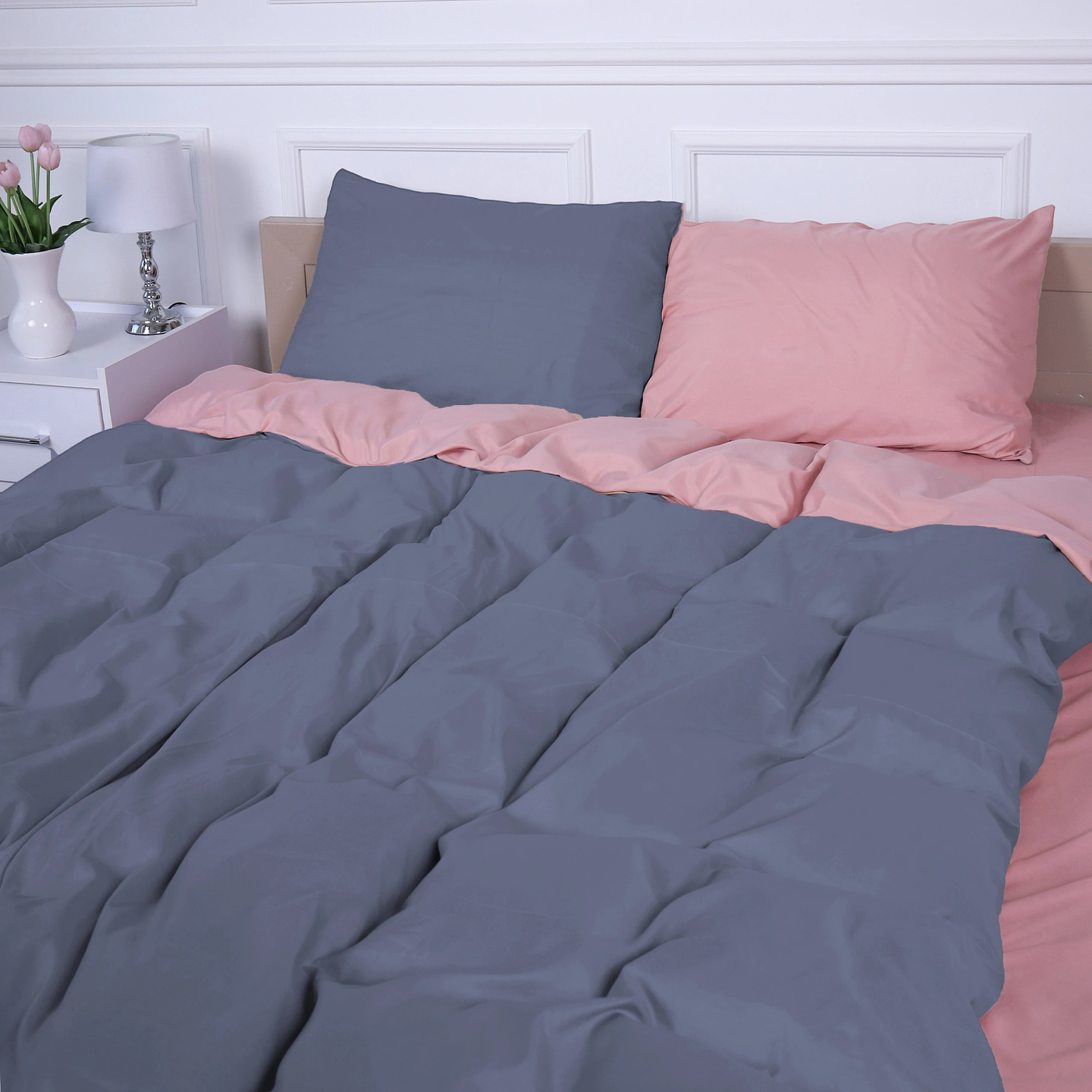 Комплект постельного белья детский MirSon 110х140 см Estivella 15-1415 + 19-0000 Микросатин Premium (2200010924169)