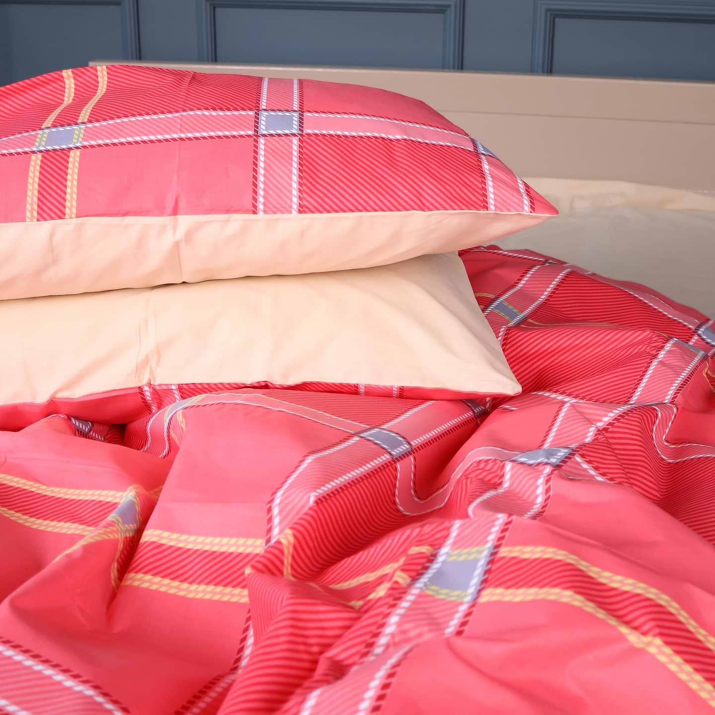 Наволочка MirSon 17-0783 Checkered Flame Ranforce Elite 70х70 см (2200011274850)