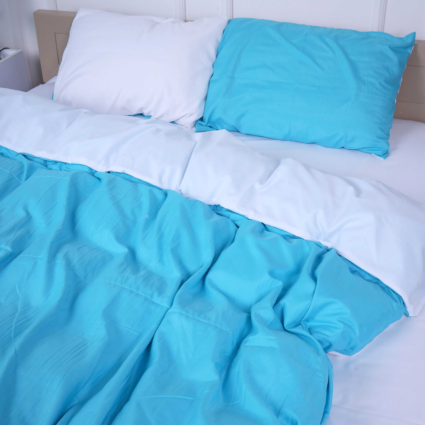 Комплект постельного белья детский MirSon 110х140 см Selores 18-0000 + 18-4735 Микросатин Premium (2200010921564)