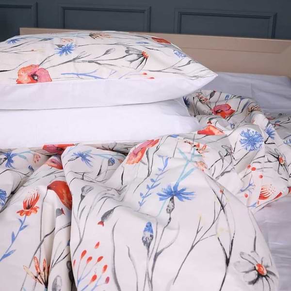 Фото - Комплект постельного белья детский MirSon 110х140 см 17-0814 Poppies Бязь (2200011495934)