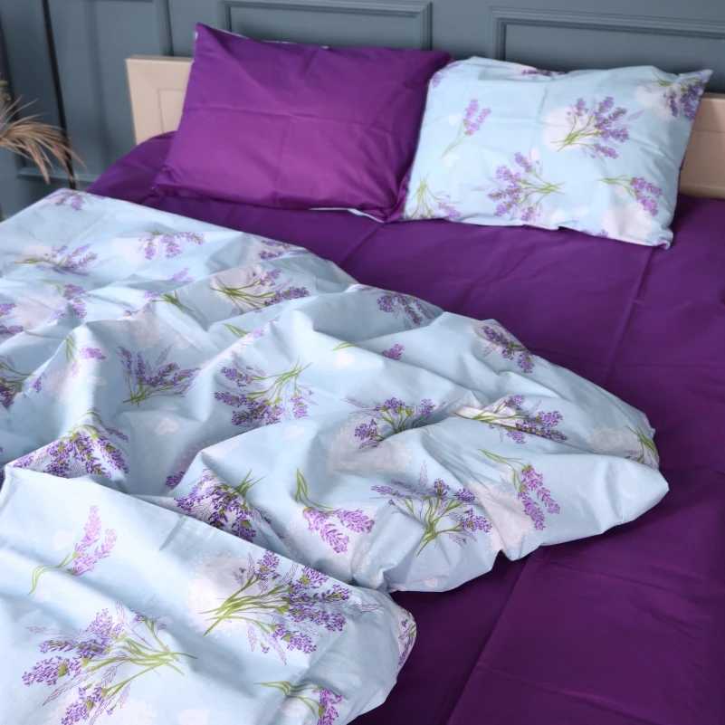 Комплект постельного белья детский MirSon Бязь 17-0130 Lavender sea 110х140 см (2200001636910)