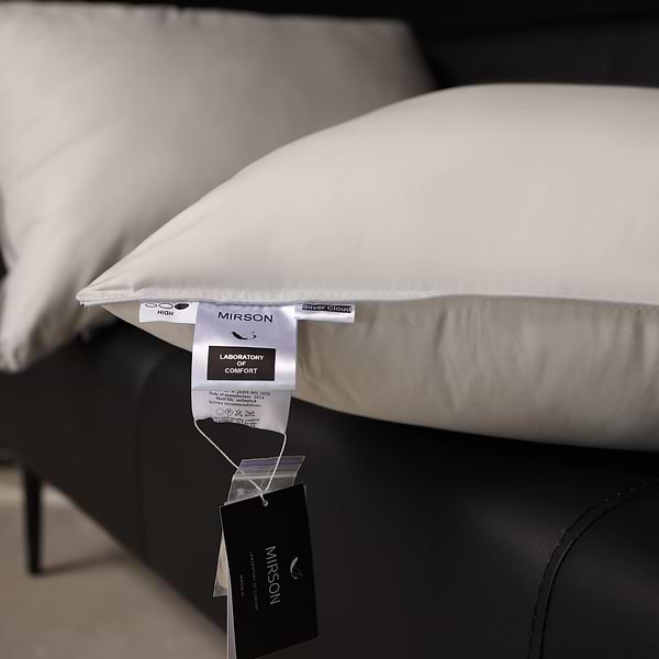 Фото - Подушка стандартна MirSon №207 Silver Cloud 70х70 см (2200009348945)