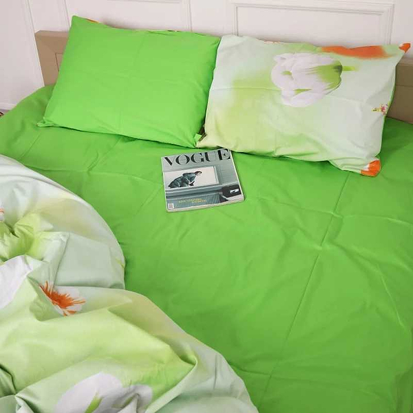 Фото - Комплект постельного белья детский MirSon Сатин 22-1287 Tulips (2200003598193)