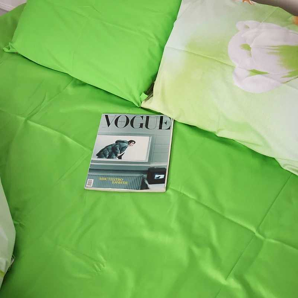 Фото - Комплект постельного белья детский MirSon Сатин 22-1287 Tulips (2200003598193)