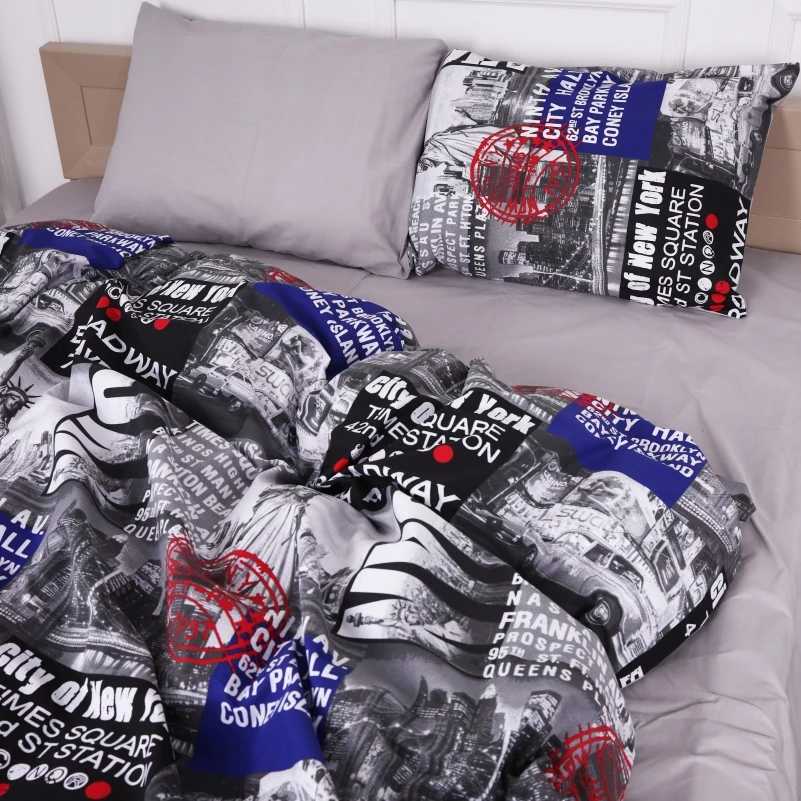 Комплект постельного белья детский MirSon Бязь 17-0034 Celeste 110x140 (2200001396135)