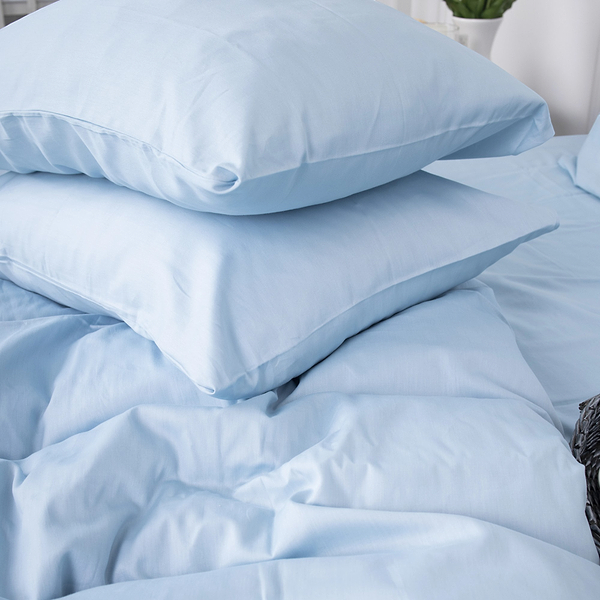 Фото - Комплект постільної білизни дитячий MirSon 110х140 Royal Soft 0842 Light Blue Сатин (2200008069209)