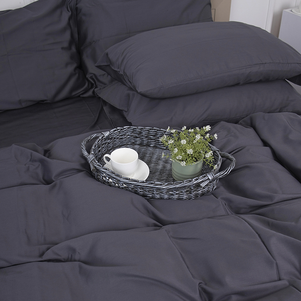 Фото - Наволочка MirSon Iron 0240 Grey 50х70 см (2200000672674)