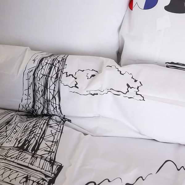 Фото - Комплект постільної білизни дитячий MirSon 110х140 см Ranforce Elite 17-4743 Paris (2200008930059)