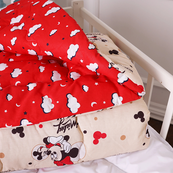 Фото - Ковдра дитяча зима MirSon антиалергенна Kids Time 20-0027 Mine mouse 110х140 см EcoSilk (2200009663833)