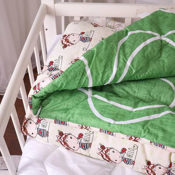 Фото - Одеяло детское зима MirSon антиаллергенное Kids Time 20-0031 Ladybug 140х205 см Хлопок (2200009664601)