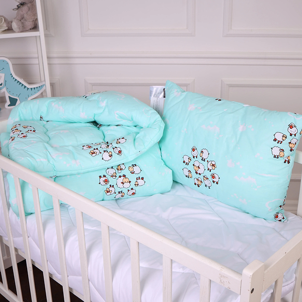 Фото - Ковдра дитяча зима MirSon антиалергенна Kids Time 20-0030 Lambs 110х140 см EcoSilk (2200009663864)