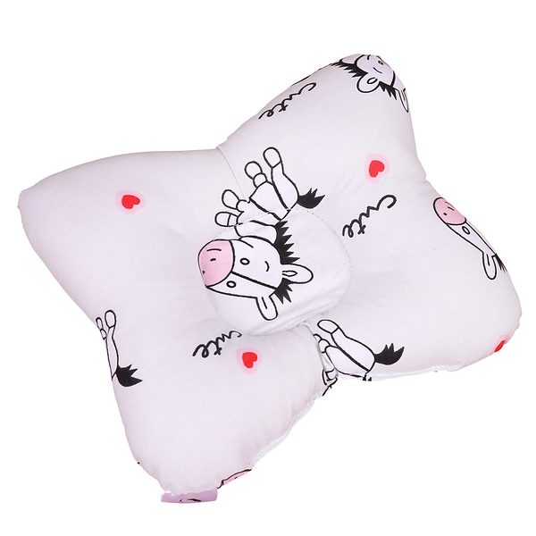 Фото - Подушка дитяча стандартна MirSon Метелик Kids Time 20-0040 Cute white zebra (2200009665998)