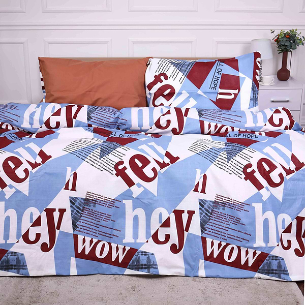 Фото - Наволочка MirSon Ranforce Elite 17-0535 Peggy 60x60 см (2200004614830)