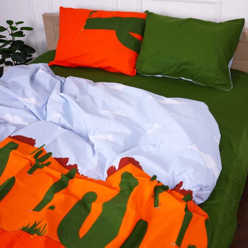 Комплект постельного белья детский MirSon Бязь 17-0145 Nani 110х140 см (2200001644601)