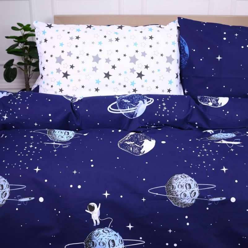 Фото - Комплект постельного белья детский MirSon Бязь Ranforce Elite 17-0014 Graciana 110х140 (2200004661902)