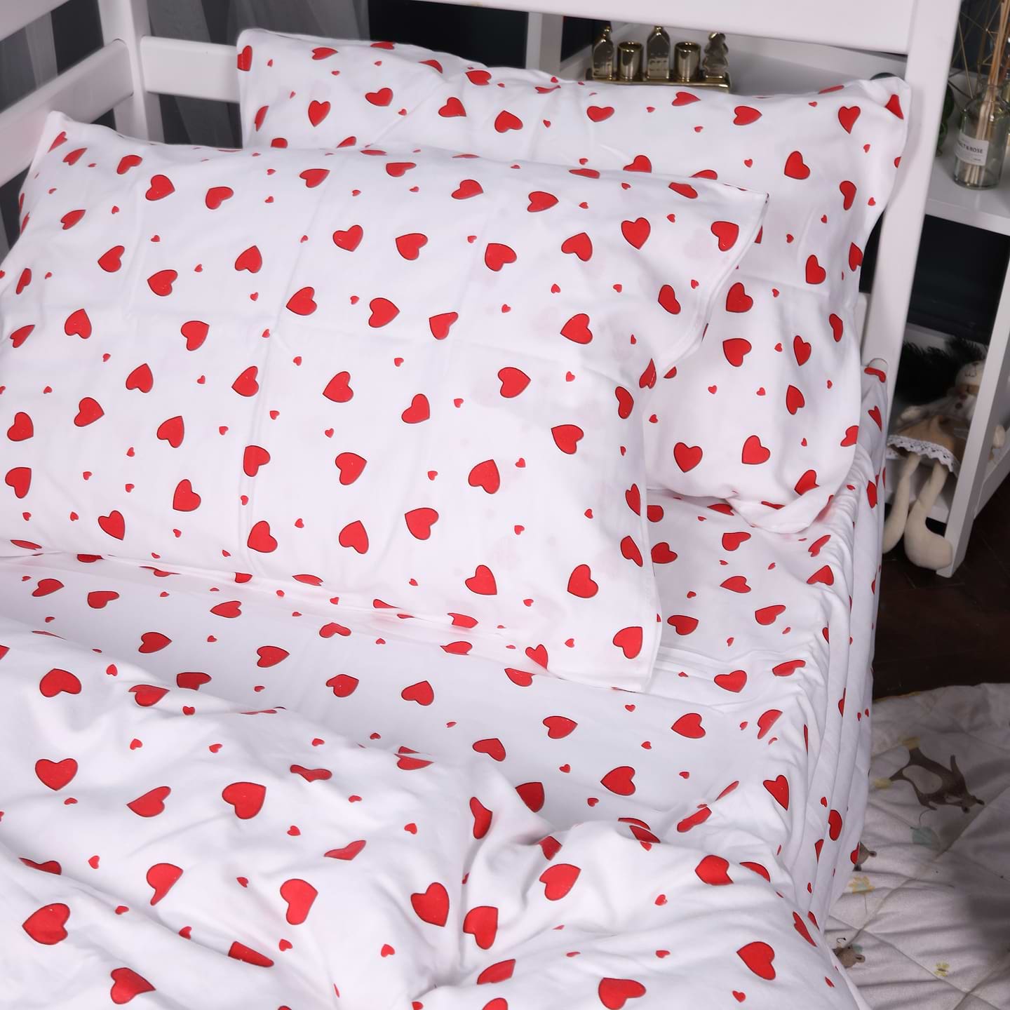 Наволочка MirSon Фланель 015 Love 60х60 см (2200009652721)