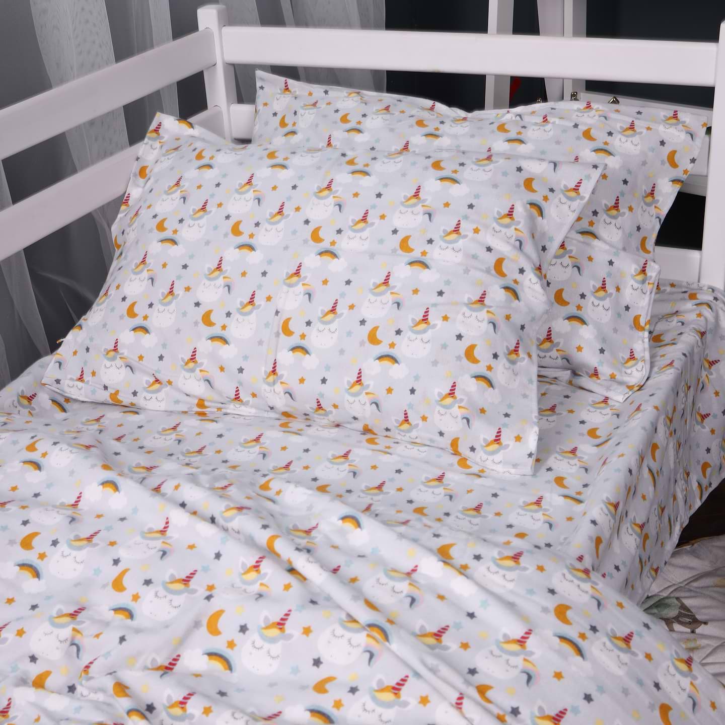 Наволочка MirSon Фланель 018 Unicorn 60х60 см (2200009656149)