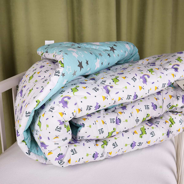 Фото - Одеяло детское зима MirSon №3800 Kids Time 18-0001 Hello Dino EcoSilk (2200007017492)