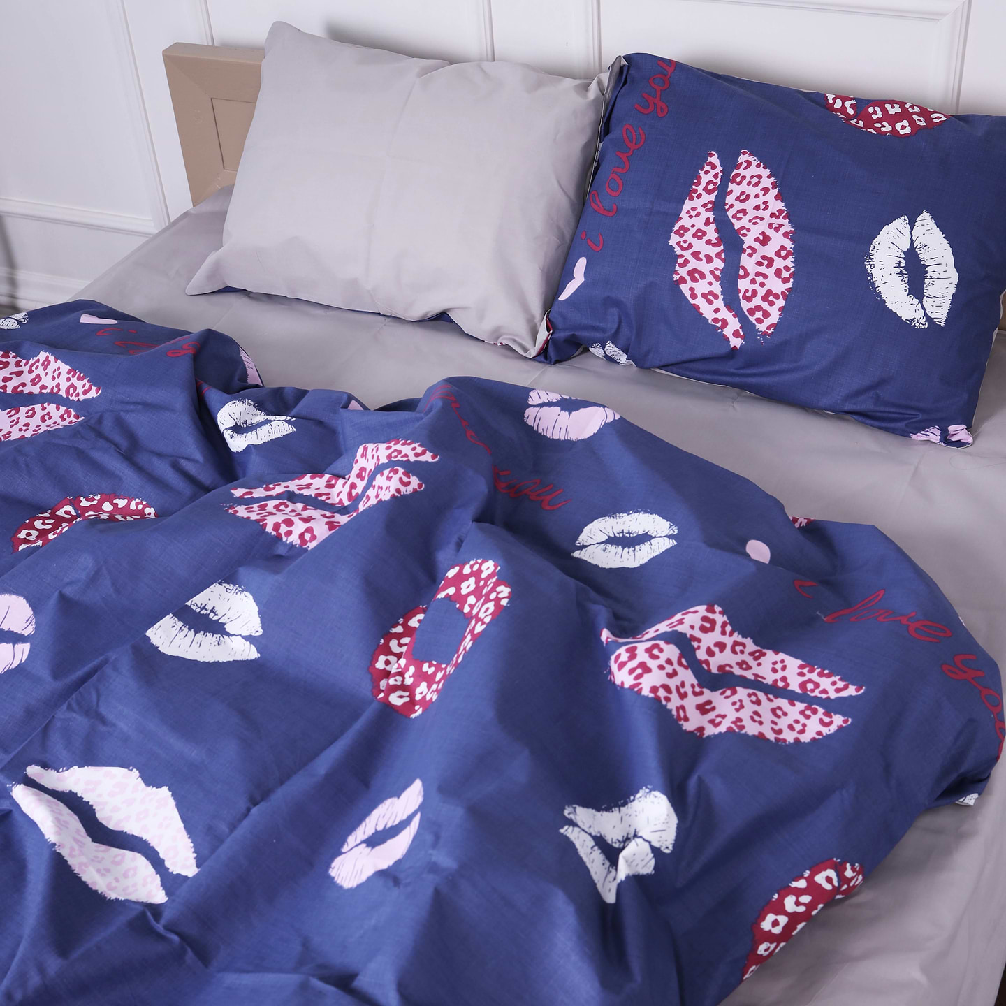 Комплект постельного белья детский MirSon Бязь 17-0402 Kiss (2200002870962)