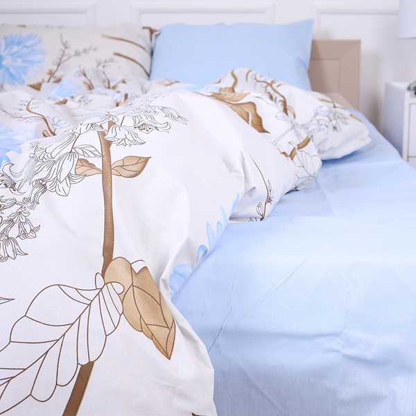 Фото - Наволочка MirSon Бязь Premium 17-0005 Rute 40х60 см (2200001385542)