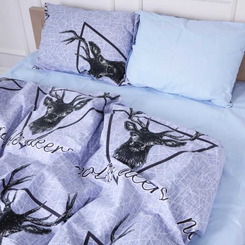 Комплект постельного белья детский MirSon Бязь 17-0514 Noble deers (2200003639797)