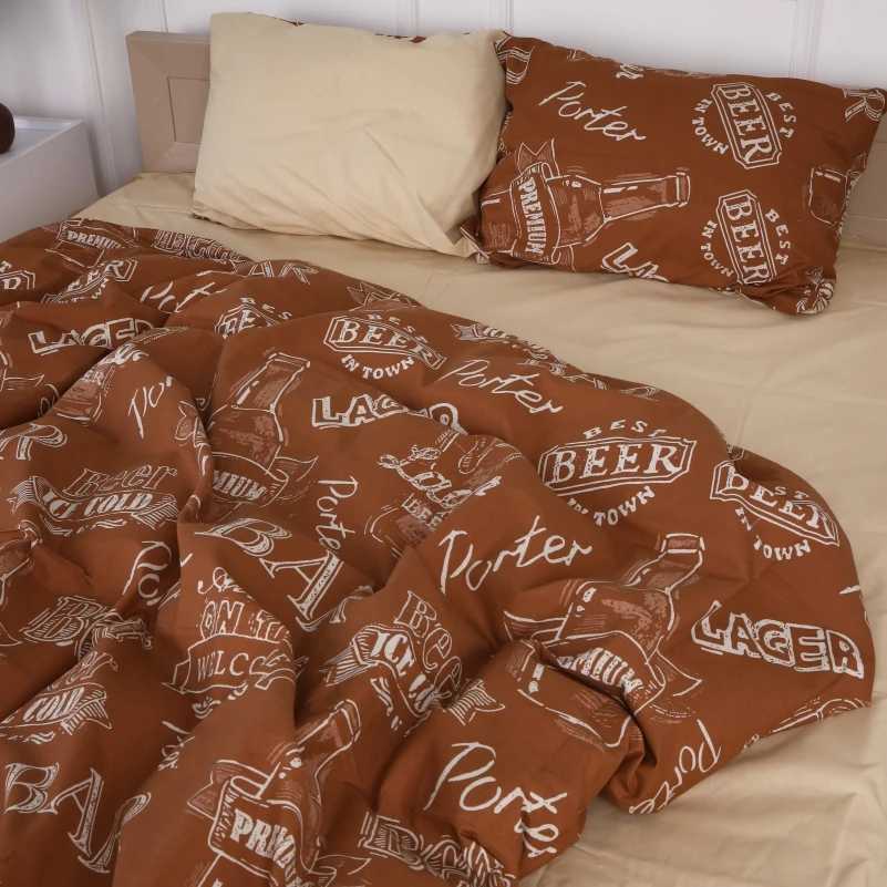 Комплект постільної білизни дитячий MirSon Бязь 17-0509 Beer Bar Porter (2200003628395)