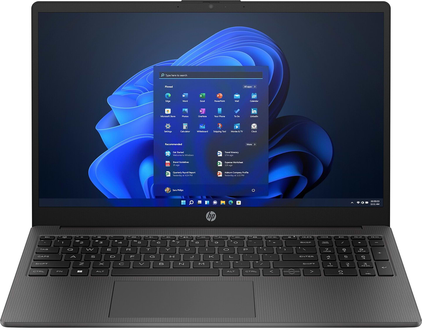 Ноутбук HP 250 G10 (725K7EA) Dark Ash Silver - Фото 1