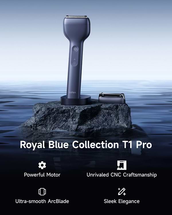 Фото - Бритва Laifen Подарунковий набір T1 Pro Dark Blue (1ER51-L-XX-BE-001)