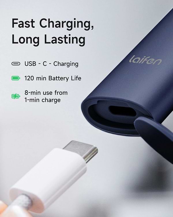 Фото - Бритва Laifen Подарунковий набір T1 Pro Dark Blue (1ER51-L-XX-BE-001)