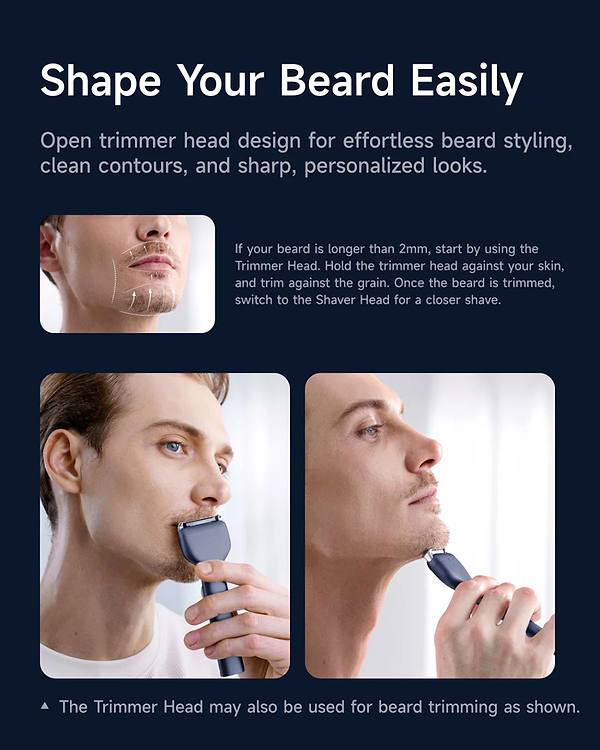 Фото - Бритва Laifen Подарунковий набір T1 Pro Dark Blue (1ER51-L-XX-BE-001)