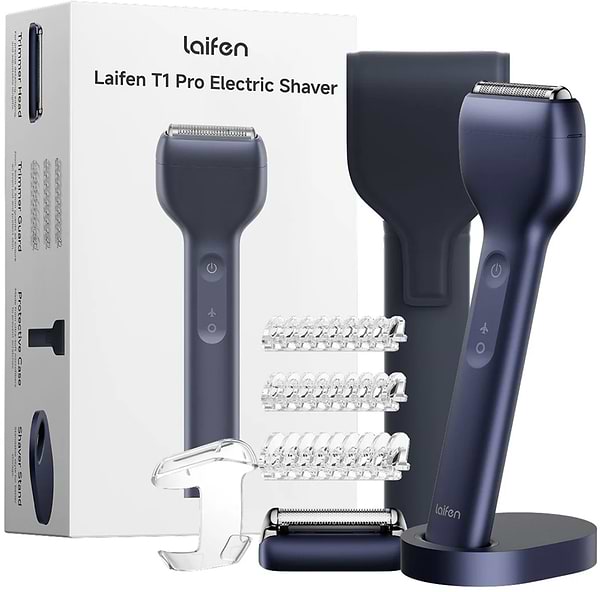 Фото - Бритва Laifen Подарунковий набір T1 Pro Dark Blue (1ER51-L-XX-BE-001)