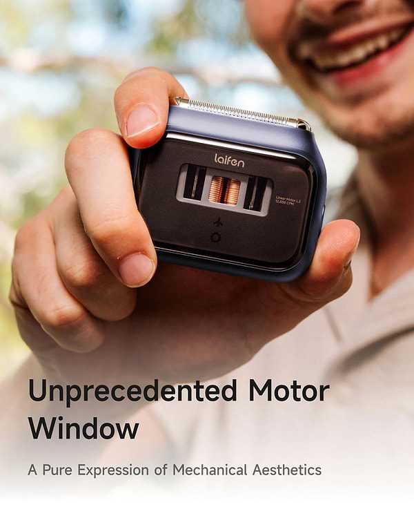 Фото - Бритва Laifen Подарунковий набір P3 Pro Dark Blue (1ER91-L-XX-BE-001)