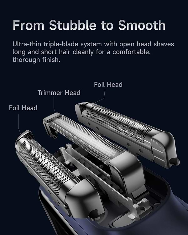 Фото - Бритва Laifen Подарунковий набір P3 Pro Dark Blue (1ER91-L-XX-BE-001)