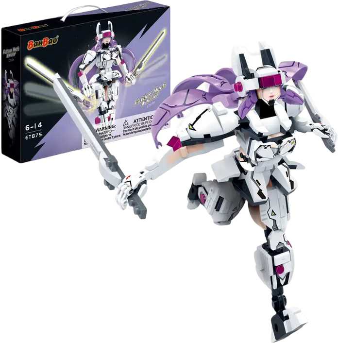 Пластиковый конструктор Banbao Механические воины Крис (415 элм.) (ET875)