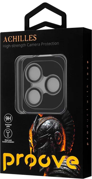 Фото - Защитное стекло для смартфона Proove для камеры Achilles iPhone 17 Pro/17 Pro Max Silver (CPPAIP17PM06)